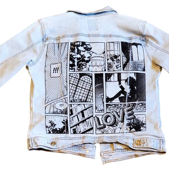 Blue Topic Denim Collection Size Medium Girl Power - Picture 11 of 11